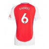 Arsenal Gabriel Magalhaes #6 Heimtrikot 2024-25 Kurzarm